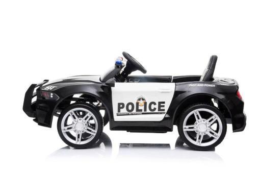 Kinder Elektroauto, Kinderauto "Polizei Design -07" - 12V4,5AH Akku, 2,4Ghz Ferngesteuert, MP3 – Bild 3