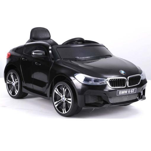 Kinder Elektroauto, Kinderauto "BMW 6GT" lizenziert - 12V + 2,4Ghz Ferngesteuert+ Ledersitz+EVA – Bild 2