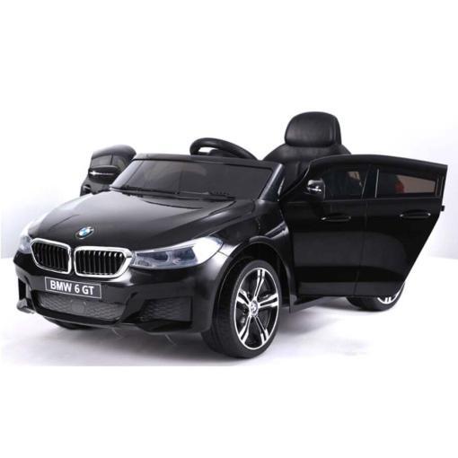 Kinder Elektroauto, Kinderauto "BMW 6GT" lizenziert - 12V + 2,4Ghz Ferngesteuert+ Ledersitz+EVA