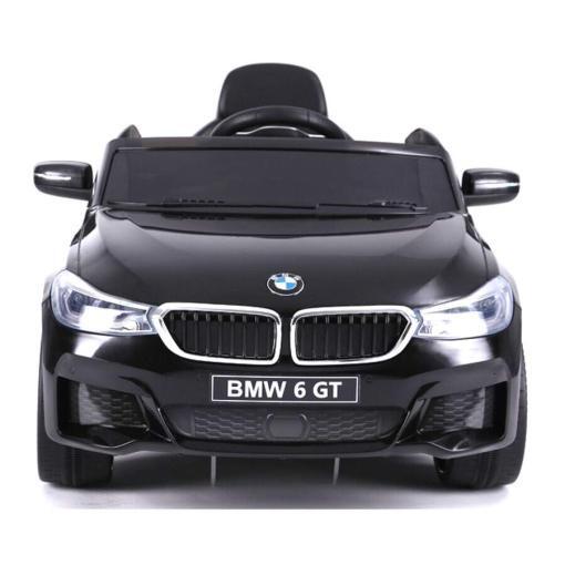 Kinder Elektroauto, Kinderauto "BMW 6GT" lizenziert - 12V + 2,4Ghz Ferngesteuert+ Ledersitz+EVA – Bild 4