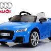 Elektro Kinderfahrzeug Kinderauto für Kinder ab 2 Jahre Audi TTRS Blau 12V Lizenziert Sportwagen mit Fernbedienung-1