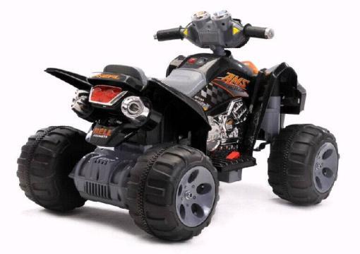 Elektroquad Kinderquad für Kinder ab 3 Jahre 12V Schwarz Groß Quad-3