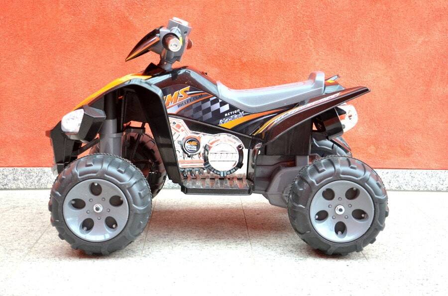 TPFLiving Elektro-Kinderquad eGo-Kart - Motor: 2 x 12 V - Akku: 2