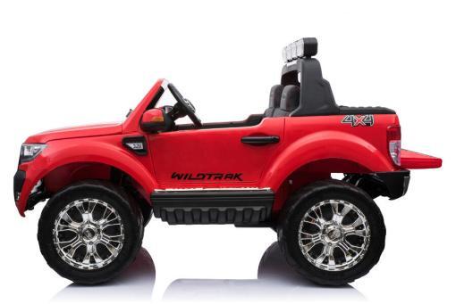 Elektro Kinderfahrzeug Kinderauto für Kinder ab 2 Jahre 2 Sitzer Zwei Sitzer Ford Ranger Rot Jeep 4x4 12V Mp4-1