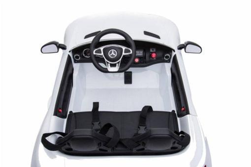 Elektro Kinderauto, Kinderfahrzeug "Mercedes AMG GT Doppelsitzer M" - lizenziert - 12V, -2,4Ghz Ferngesteuert, MP3, Ledersitz+EVA – Bild 11