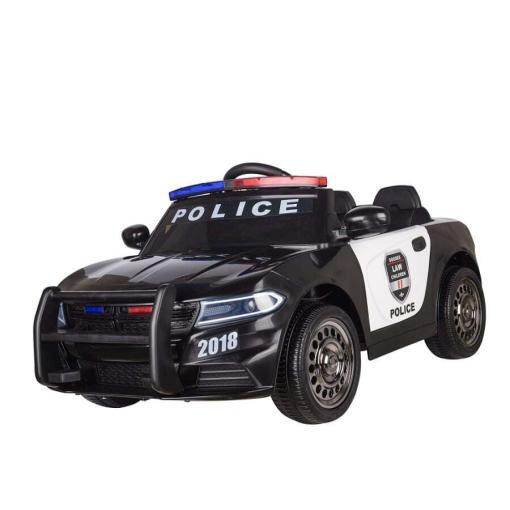 Kinder Elektroauto, Kinderfahrzeug "Polizei Design -66" - 12V, 2,4Ghz Ferngesteuert, MP3 – Bild 2