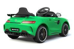 Elektro Kinderfahrzeug Kinderauto Mercedes Gtr Amg Grün für Kinder ab 2 Jahren 12V Sportwagen.-2