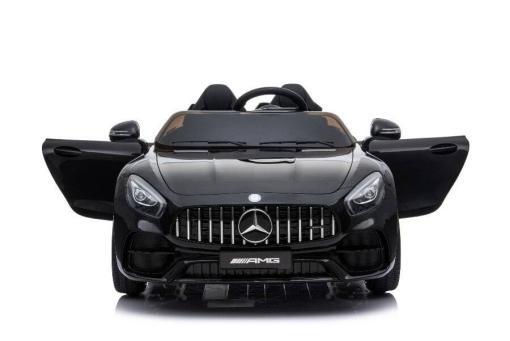 Elektro Kinderauto, Kinderfahrzeug "Mercedes AMG GT Doppelsitzer M" - lizenziert - 12V, -2,4Ghz Ferngesteuert, MP3, Ledersitz+EVA – Bild 8