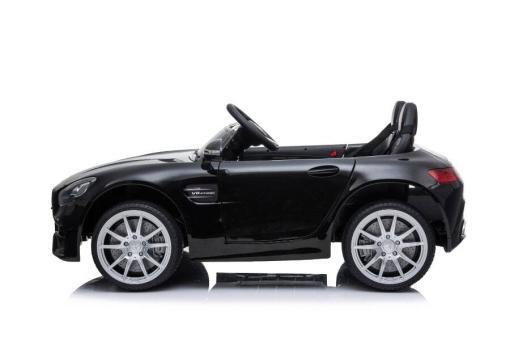 Elektro Kinderauto, Kinderfahrzeug "Mercedes AMG GT Doppelsitzer M" - lizenziert - 12V, -2,4Ghz Ferngesteuert, MP3, Ledersitz+EVA – Bild 7