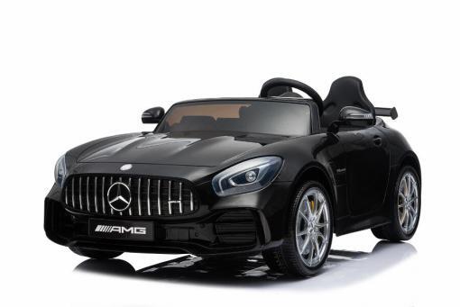 Kinder Elektroauto, Kinderauto "Mercedes GT R Doppelsitzer" lizenziert, 12V, 2,4Ghz Ferngesteuert, MP3, Ledersitz+EVA – Bild 7