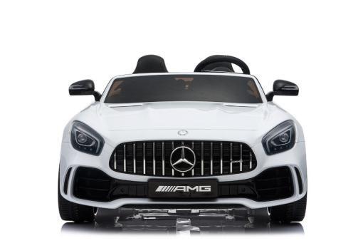 Kinder Elektroauto, Kinderauto "Mercedes GT R Doppelsitzer" lizenziert, 12V, 2,4Ghz Ferngesteuert, MP3, Ledersitz+EVA – Bild 3