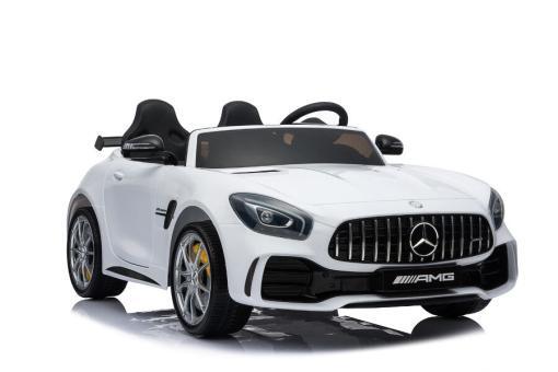 Kinder Elektroauto, Kinderauto "Mercedes GT R Doppelsitzer" lizenziert, 12V, 2,4Ghz Ferngesteuert, MP3, Ledersitz+EVA – Bild 6