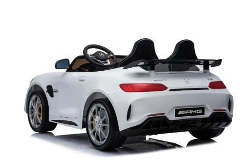 Kinder Elektroauto, Kinderauto "Mercedes GT R Doppelsitzer" lizenziert, 12V, 2,4Ghz Ferngesteuert, MP3, Ledersitz+EVA – Bild 9