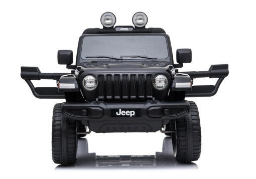 Elektro Kinderauto, Kinderfahrzeug "Jeep Wrangler Rubicon" - lizenziert - 12V7AH + 4 Motoren 2,4Ghz+Ledersitz+EVA – Bild 9