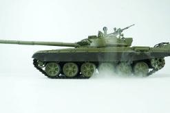 Ferngesteuerter Panzer mit Schuss Russicher T-72 Heng Long 116, Stahlgetriebe -2,4Ghz -V 6.0 -7