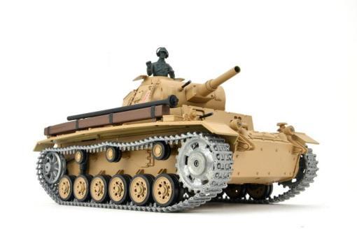 Ferngesteuerter Panzer mit Schuss Tauchpanzer III 116 Heng Long - 2,4Ghz -PRO 1