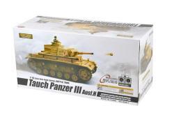 Ferngesteuerter Panzer mit Schuss Tauchpanzer III 116 Heng Long - 2,4Ghz -PRO 12