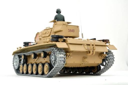 Ferngesteuerter Panzer mit Schuss Tauchpanzer III 116 Heng Long - 2,4Ghz -PRO 3