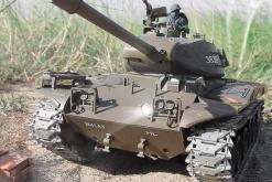 Ferngesteuerter Panzer mit Schuss U.S. M41 A3 WALKER BULLDOG Heng Long 1-16 -2,4Ghz V6.0 -PRO -2