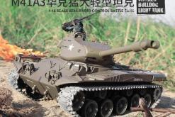 Ferngesteuerter Panzer mit Schuss U.S. M41 A3 WALKER BULLDOG Heng Long 1-16 -2,4Ghz V6.0 -PRO -3