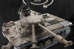 Ferngesteuerter Panzer mit Schuss U.S. M41 A3 WALKER BULLDOG Heng Long 1-16 -2,4Ghz V6.0 -PRO -5