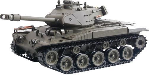 Ferngesteuerter Panzer mit Schuss U.S. M41 A3 WALKER BULLDOG Heng Long +Metallgetriebe -2,4Ghz -V 6.0 -1