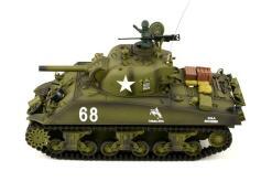 Ferngesteuerter Panzer mit Schuss US M4A3 Sherman Heng Long -Rauch&Sound+2,4Ghz -PRO -3