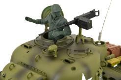 Ferngesteuerter Panzer mit Schuss US M4A3 Sherman Heng Long -Rauch&Sound+2,4Ghz -PRO -4