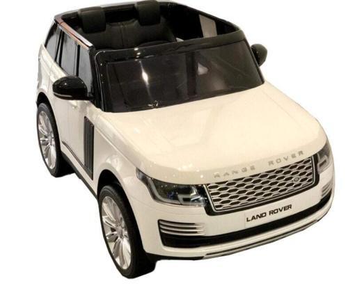 Elektro Kinderfahrzeug "Land Rover Range Rover" - lizenziert - 2x 12V, 4x4- 2,4Ghz Ferngsteuert, MP3, Ledersitz+EVA -9