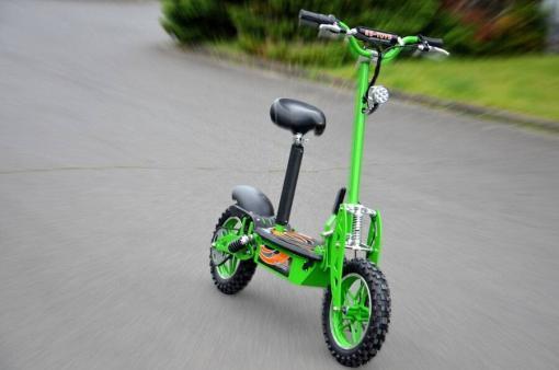 elektro scooter 36v 1000w gruen -c002g -1