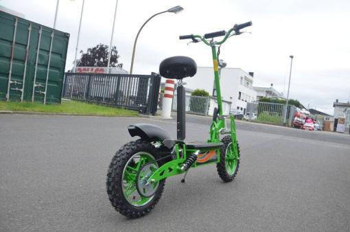 elektro scooter 36v 1000w gruen -c002g -2