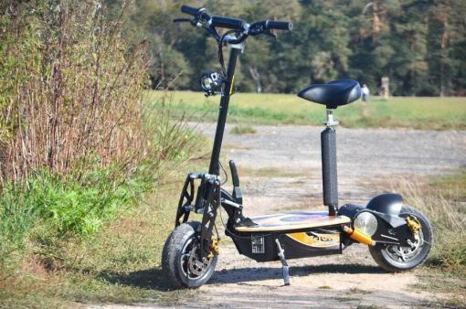 elektro scooter captain 1500w 48V mit Holzbrett -1