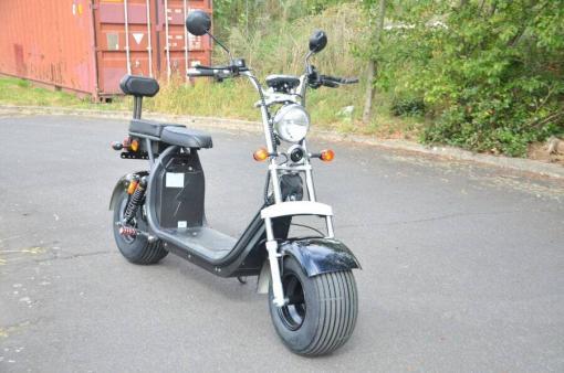 elektro scooter coco bike fat mit strassenzulassung cp01 schwarz -16