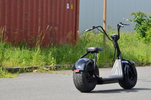 elektro scooter coco bike schwarz chopper -h001 -2