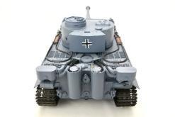ferngesteuerter panzer schuss heng long tank german tiger 1 upgrade version 6.0 metallgetriebe -11