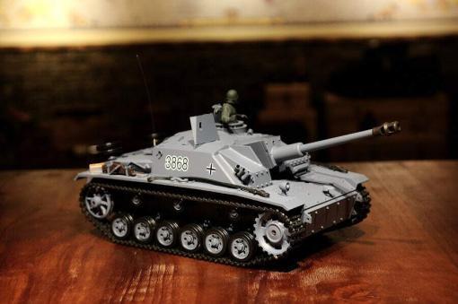 panzer ferngesteuert henglong sturmgeschuetz 3 stug upgrade version 6.0-1