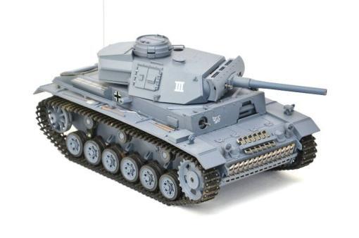 ferngesteuerter panzer mit schussfunktion heng long rauch sound deutscher kampfwagen 3 -3