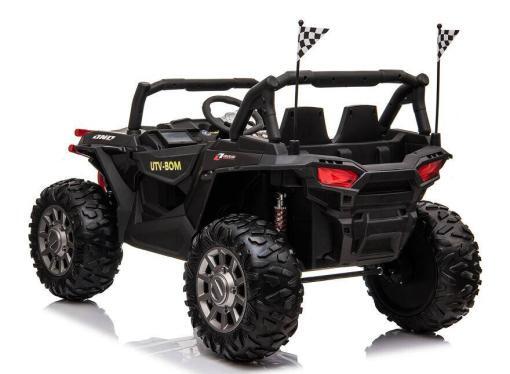 Kinderfahrzeug - Elektro Auto "Buggy 999" - 12V10AH Akku,4 Motoren- 2,4Ghz, Allrad+2 Sitzer+MP3+Ledersitz+EVA – Bild 9