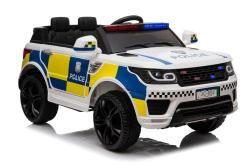 Kinderfahrzeug - Elektro Auto "Polizei RR002" - 12V7AH Akku,2 Motoren- 2,4Ghz Fernsteuerung, MP3+Sirene