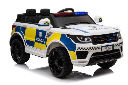 Kinderfahrzeug - Elektro Auto "Polizei RR002" - 12V7AH Akku,2 Motoren- 2,4Ghz Fernsteuerung, MP3+Sirene