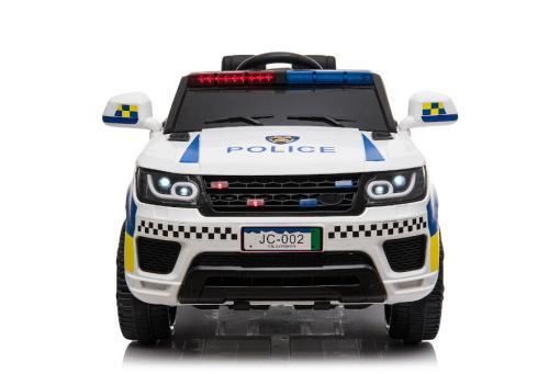 Kinderfahrzeug - Elektro Auto "Polizei RR002" - 12V7AH Akku,2 Motoren- 2,4Ghz Fernsteuerung, MP3+Sirene – Bild 3