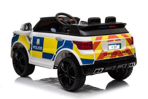 Kinderfahrzeug - Elektro Auto "Polizei RR002" - 12V7AH Akku,2 Motoren- 2,4Ghz Fernsteuerung, MP3+Sirene – Bild 4