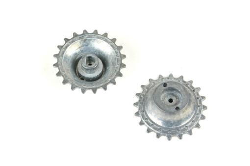 Aufrüstungssatz für Panzer: Metallkettenset für Heng Long German Tiger 3818 – Bild 3
