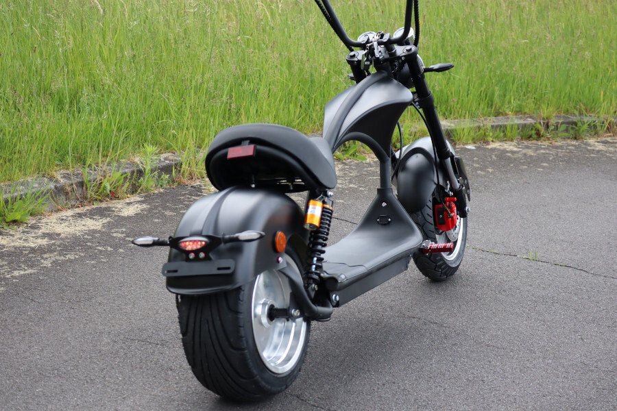 Scooter schnell 50 km/h Straßenzulassung 2000W Reichweite, - km zu bis mit Bike 20AH Akku E-Chopper | Elektro Coco 60V ca. | 48