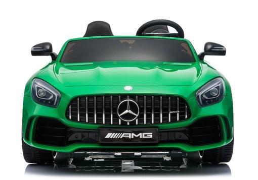 Kinder Elektroauto, Kinderauto "Mercedes GT R Doppelsitzer" lizenziert, 12V, 2,4Ghz Ferngesteuert, MP3, Ledersitz+EVA