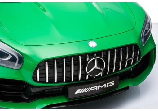Kinder Elektroauto, Kinderauto "Mercedes GT R Doppelsitzer" lizenziert, 12V, 2,4Ghz Ferngesteuert, MP3, Ledersitz+EVA – Bild 13