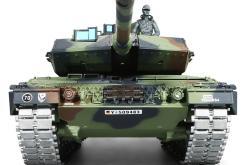 ferngesteuerter panzer leopard 2a6 deutsch pro mit metallgetriebe und metallketten - 3