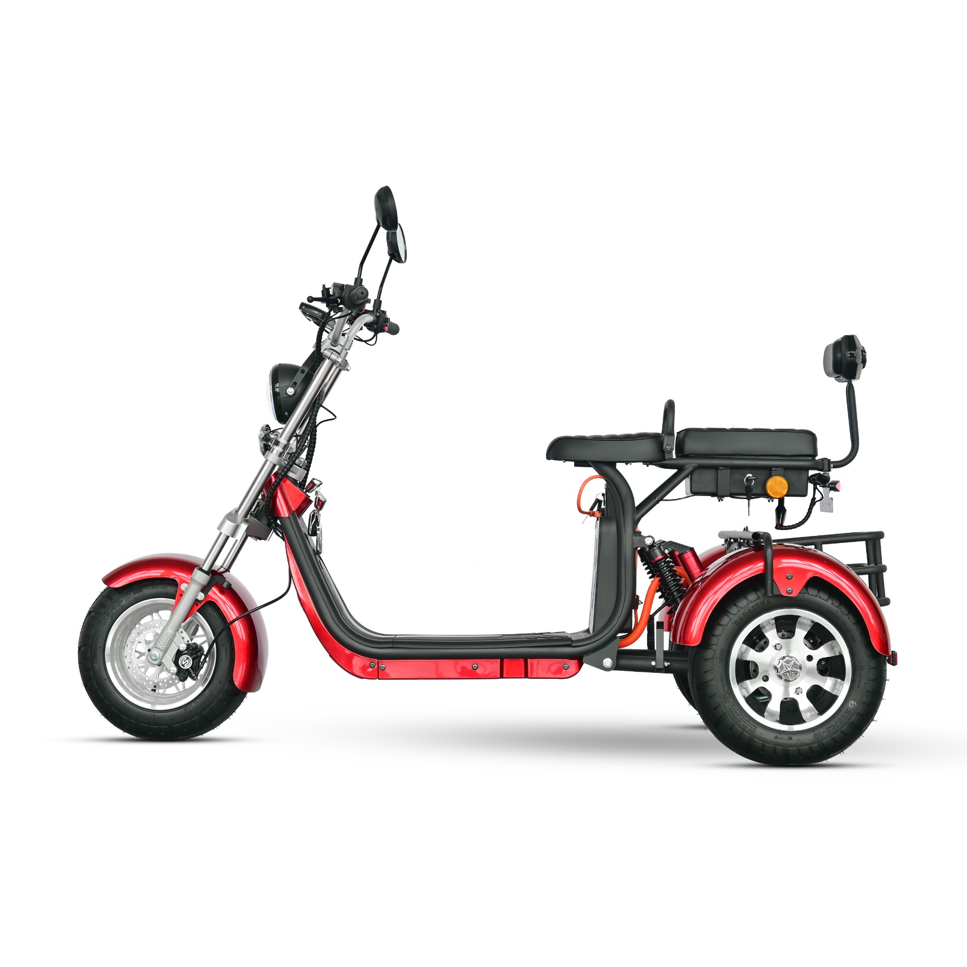 Coco Bike E-Scooter mit Straßenzulassung und drei Räder Trike ca. 70km Reichweite, 60V | 2000W | 40AH Akku – Bild 17