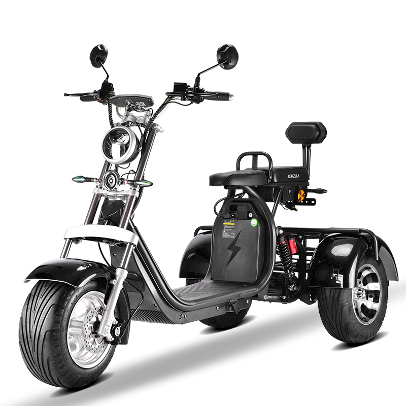 Coco Bike E-Scooter mit Straßenzulassung und drei Räder Trike ca. 70km Reichweite, 60V | 2000W | 40AH Akku – Bild 9