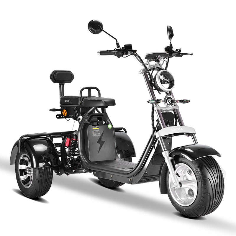 Coco Bike E-Scooter mit Straßenzulassung und drei Räder Trike ca. 70km Reichweite, 60V | 2000W | 40AH Akku – Bild 20